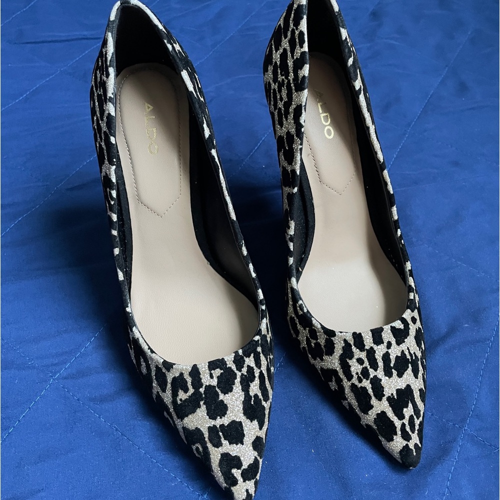 ALDO Stiletto Leopard 6.5